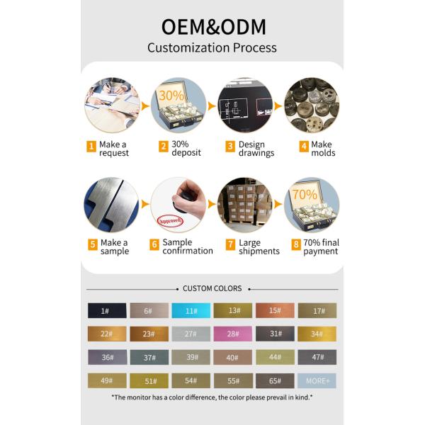 Anodized brushed custom aluminum kitchen cabinet doors Aluminium Frame Profiles aluminum cabinet frame profile 1