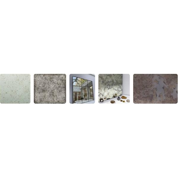 Antique Silver Mirror 2mm-12mm Wall Decoration Mirror Customization