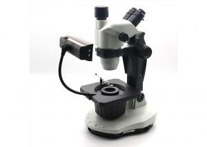 Quality Gemology School Stereo Zoom Trinocular Microscope Magnification 10X - 67.5X for sale