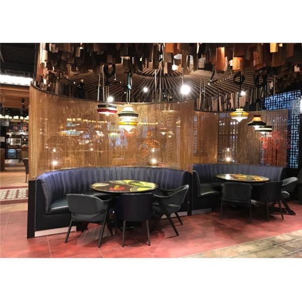 Buy Professional 1.0 Mm Metal Chain Curtains Architectural Aluminum Hanging at wholesale prices