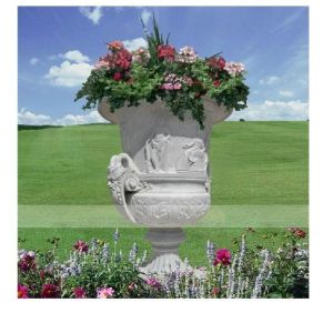 Quality Garden New Design White Stone Planter for sale