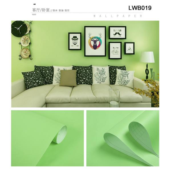 0.16-0.18mm Thickness Modern Pink PVC Vinyl Wallpaper Self-Adhesive Embossed Wall Film for Home Decor Hotel Renovation