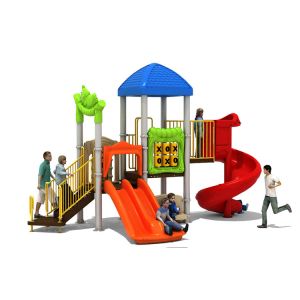 Quality Children Games Climbing Playground Slide 2.2mm Anti Skid Rubber Outdoor For Kids for sale