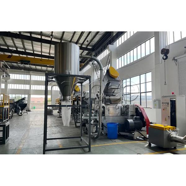 Soft PP PE Film Plastic Recycling Squeezing Agglomerator Machine