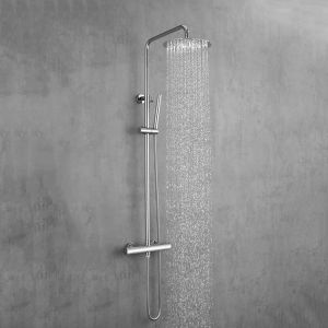 Quality OEM 3 Function Brushed Stainless Shower Faucet For Bathroom for sale