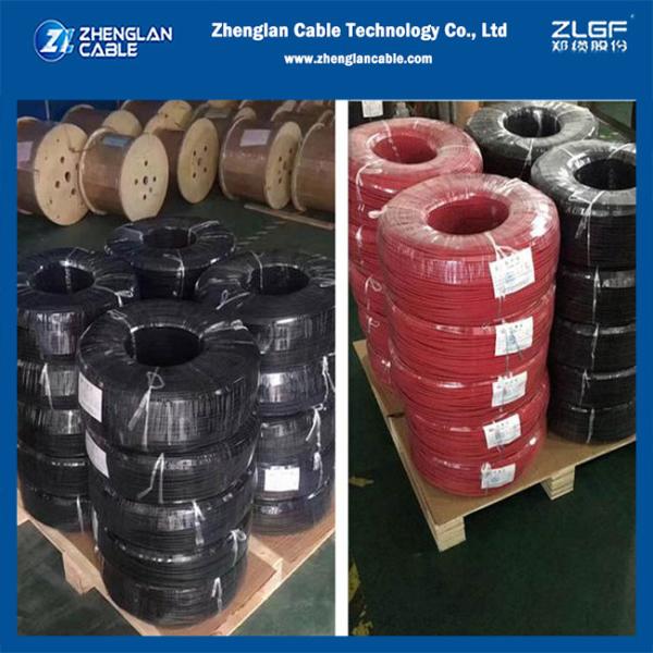 XLPO Black Photovoltaic Solar Cable 4mm2 AC1KV / DC1.5KV 200M / ROLL H1Z2Z2-K