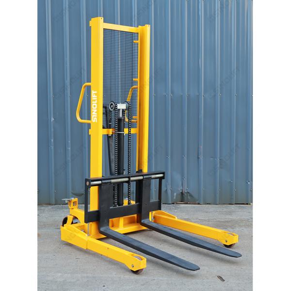 SFH22AG Manual Hydraulic Stacker with Adjustable Straddle Legs