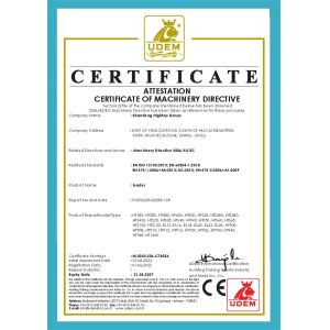 Shandong Hightop Group Certifications