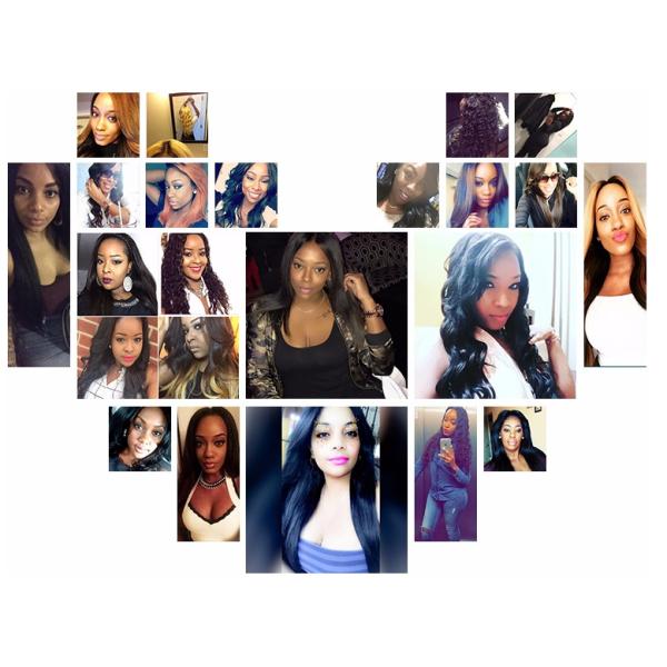 Virgin Human Hair Full Head Lace Wigs With Baby Hair , Natural Hairline Human Lace Wigs