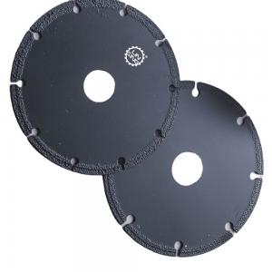 Quality 105-230mm Diameter Vacuum Brazed Diamond Saw Blade with 0.025in Blade Thickness for sale