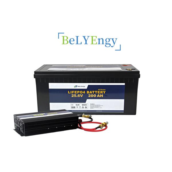 Prismatic RV Marine Refuge Boat 24V LiFePo4 Battery 200AH