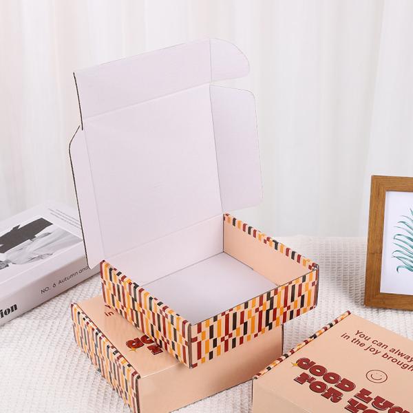 Printed Corrugated Paper Box, Corrugated Custom Clothing Packaging Express Airplane Box Thickened