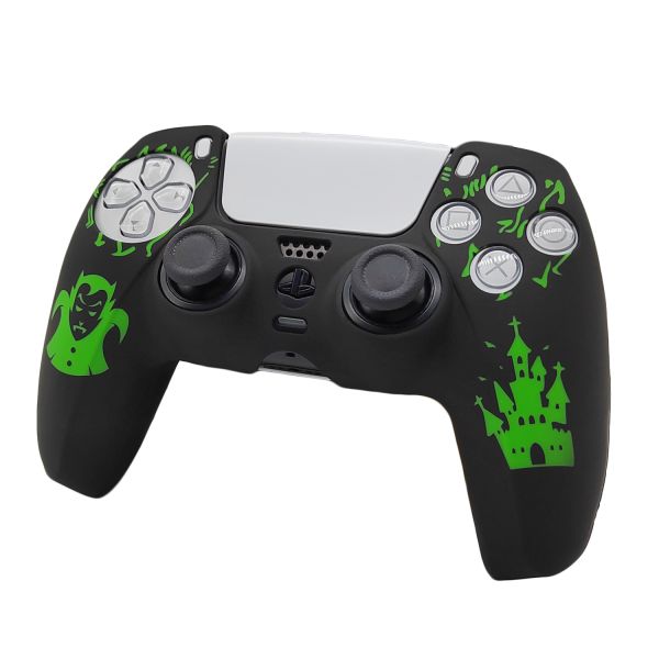 Multiple Pattern Design Laser Print Silicone Case for PS5 Controller