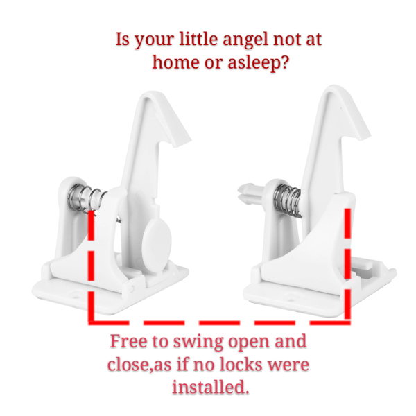 OEM / ODM Child Safety Cabinet Locks Invisible And Safe Design Easy Install