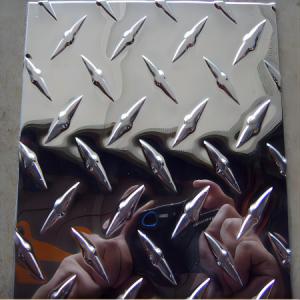 Quality JIS 3003 Aluminum Checkered Plate 1000mm Polished Aluminum Diamond Plate Sheet for sale