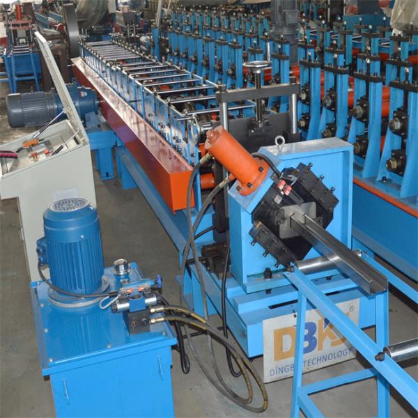 125 Tons Upright Roll Forming Machine with 22kW Motor Hydraulic cutting