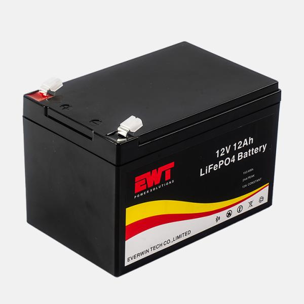 12Ah 12V Lithium Iron Phosphate Battery pack Home Power System
