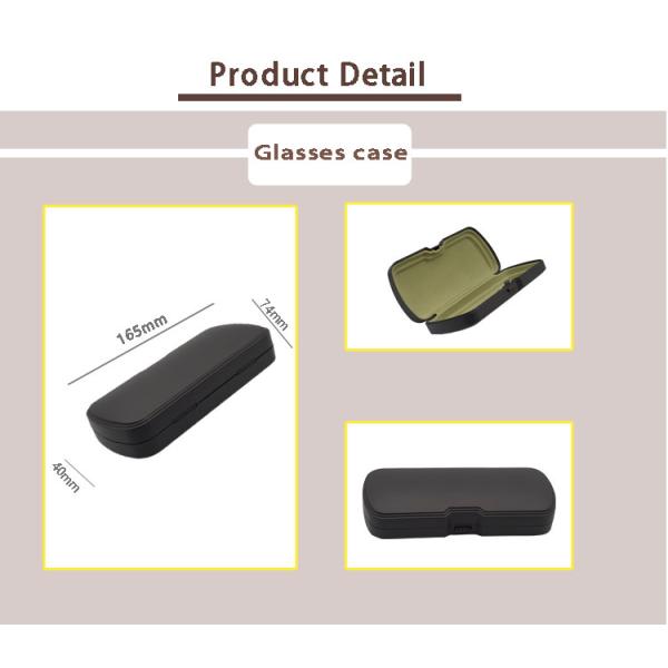 Grey ABS Injected Plastic Sunglass Case 165x74x40mm