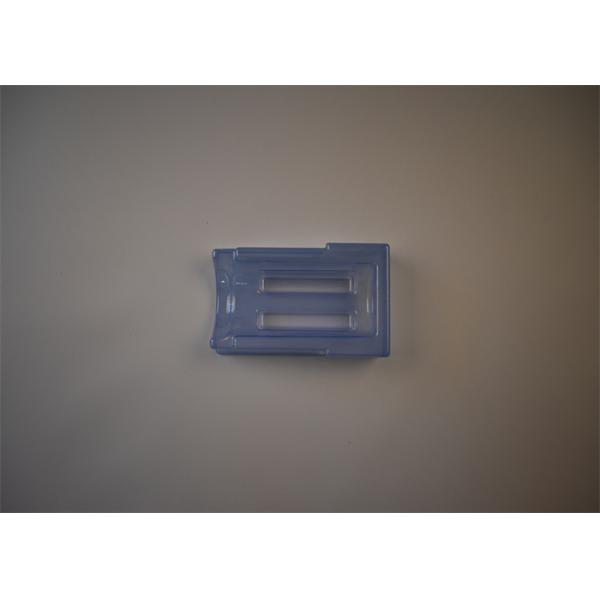 Pharmaceutical Blister Packaging Transparent Blue PET Medical Grade ISO 13485 Certification