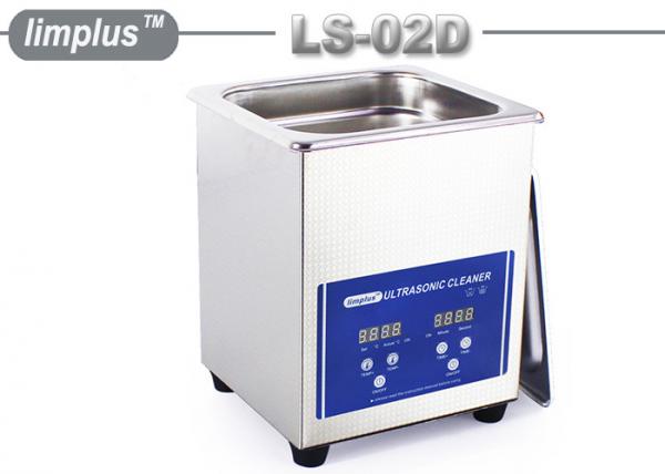 Buy Small Table Top Ultrasonic Cleaner Jewelry Tattoo Denture Watch Parts Cleaning Machine 2 liter at wholesale prices
