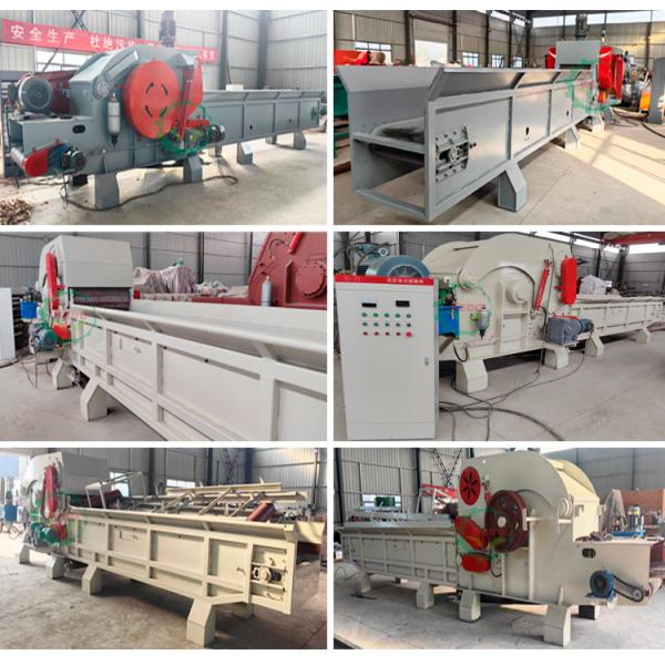 160KW Heavy Duty Chain Feeder Drum Chipper Wood Crusher Power Plant Using Wood Crusher