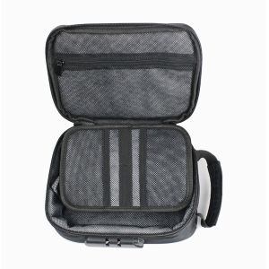 Quality custom 1680D Nylon Smell Proof Bag With Combination Lock for sale