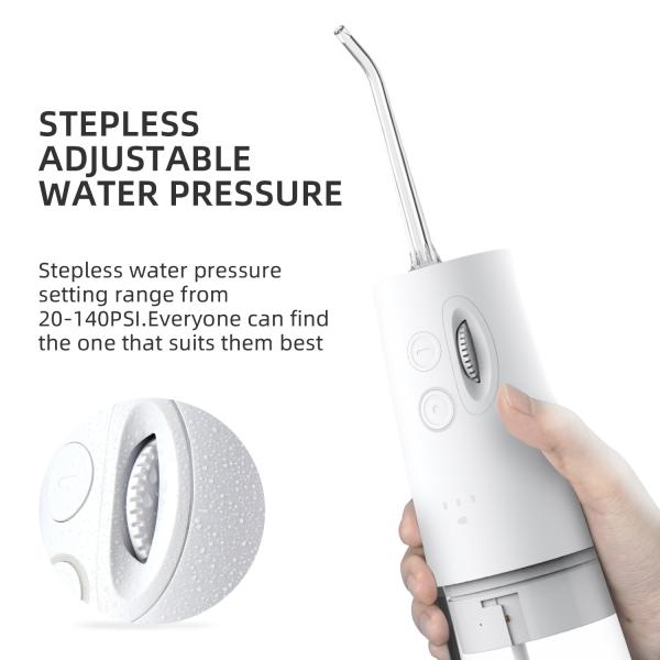 Customized Pressure DIY Water Flosser 1600 Times/min Frequency Pulse