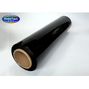 Customized Lldpe Stretch Film Black Platic Pallet Stretch Wrapping 23mic