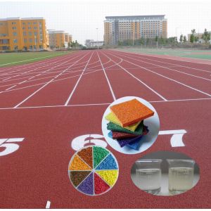 Quality Liquid PU Glue Durable Polyurethane Binder For Rubber Crumb for sale