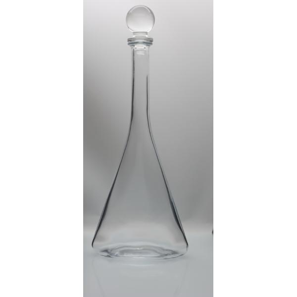 OEM ODM Glass Spirit Bottle 0.75L Premium Glass Bottle Full Partial Coated