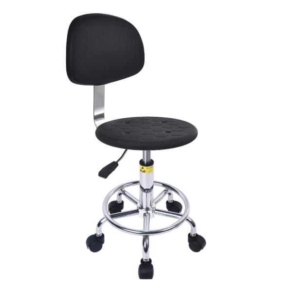 Adjustable Armrest Height 25-30 Industry Polyurethane Foaming LAB Chairs With PU Material