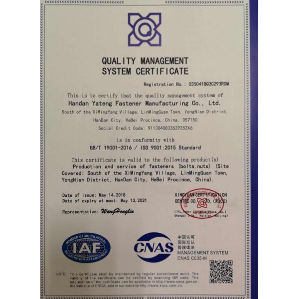 Hexagonal Bolt and Nut m32 DIN933 Stainless Steel Hex Head Bolt for Nature Color