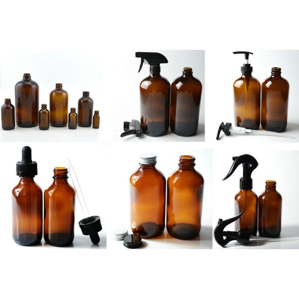 Empty Pharmaceutical Glass Bottles Tamper Proof Environmental Friendly