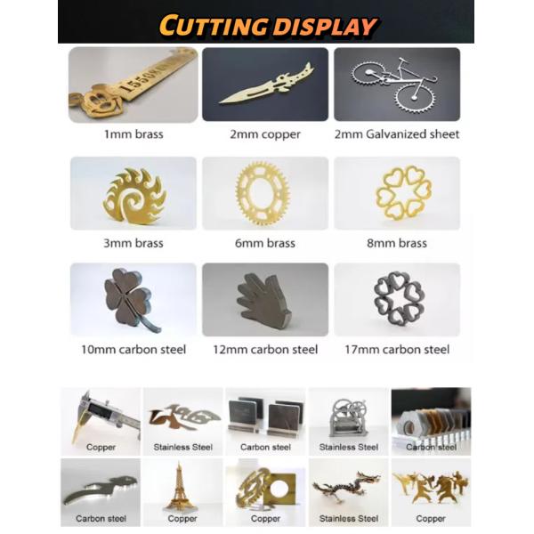 High Efficiency Compact Fiber Laser Cutting Machine Precise 2kw Fiber Laser Cutter