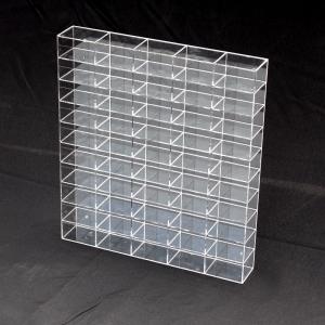 China Showcase Acrylic Display Cabinet 1/18 Car Model Door Panel 240cm Clear on sale