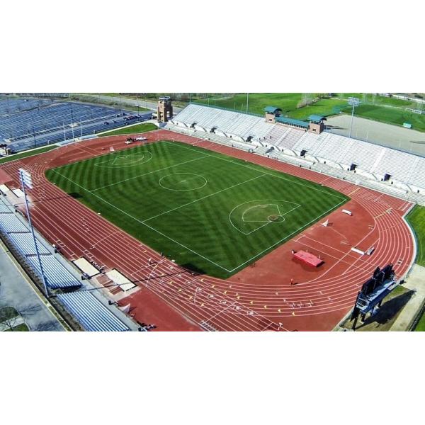 Sound Reduction Eco Sports Flooring Full Pu 400 Meter Running Track