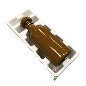 Molded Recycled Paper Tray Oilproof Biodegradable Cardboard Packaging