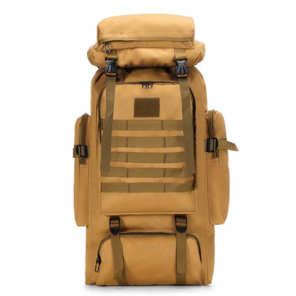 80L Large Capacity Waterproof Camouflage Hiking Backpack Leisure Tactical Backpack Outdoor Sports On Foot Travel Backpack