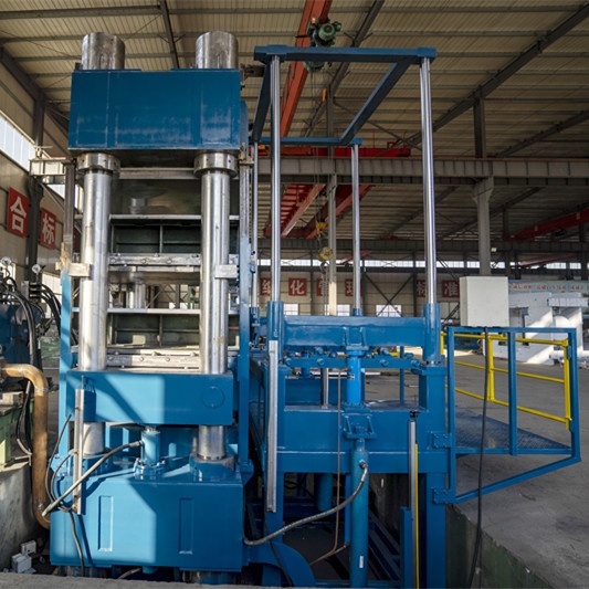 Green Makeup Puff Making Machine with Plate Vulcanizing Press As You Like