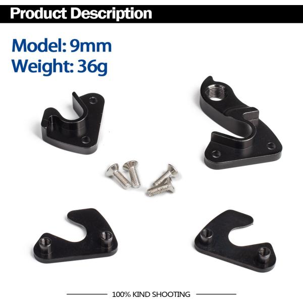 Thru Axle Rear Derailleur Hanger Bracket For BXT Carbon Fiber Road Bike Frame