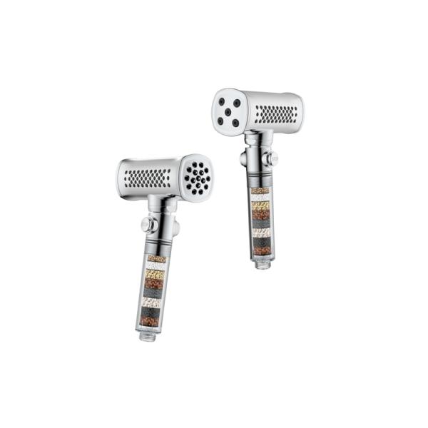 Handheld Filtered Shower Head High Pressure Water Saving Shower Nozzle Impurity Removing Water Purifying Bath Spray Head