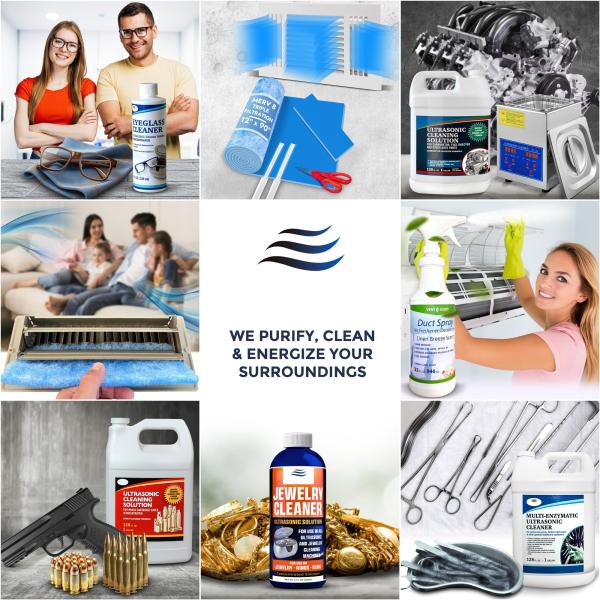 16 Oz Ultrasonic Retainer Cleaner Solution Concentrate Cleans Mouthguards Invisalign Mint