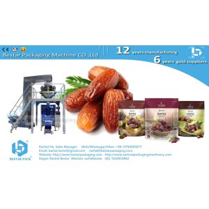 Quality Dry fruit Dates 1000g pouch packing machine BSTV-750AZ for sale