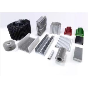 Quality Anodized Round Extruded Aluminum Heatsink Square Quantum Board Heat Sink for sale