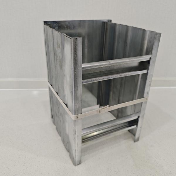 Ventilated Silver Stainless Cable Tray ISO9001 Easy Installation Corrosion Resistant