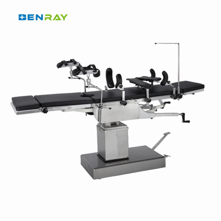 Quality Universal Manual Head Control Operating Table with ±20° Lateral Tilt Dimensions 2100*480 mm for sale