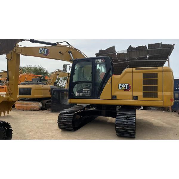 Used Caterpillar Cat 320GC Excavator 20 Ton Low Hours Customizable Yellow Machine