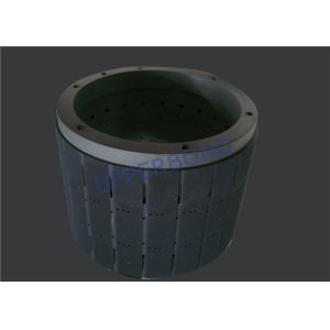 Quality Stainless Steel Alloy Transfer Drum For Tobacco Packaging Machinery Parts for sale