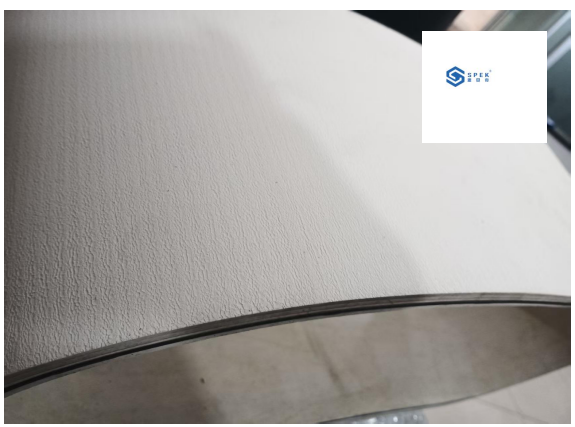 Endless Smooth Rubber Fish Bone Separation Belt