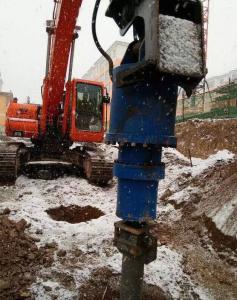 Quality Driven Piles Construction Hydraulic Auger Drilling Equipment 20-46 Rpm Rotate Speed for sale